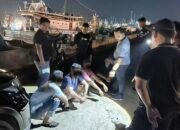 Polisi Amankan Empat Nelayan saat Patroli Pemberantasan Narkotika di TPI Lampulo